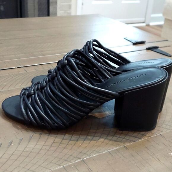 Rebecca Minkoff Calanthe Black Sandal Sz 8.5 NWOT - Picture 2 of 8